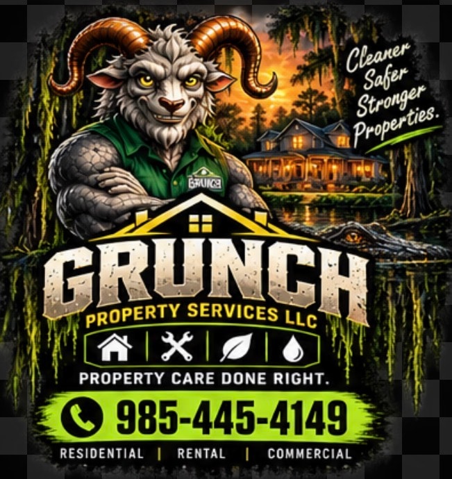 Grunch Property Services printed pricing flyer